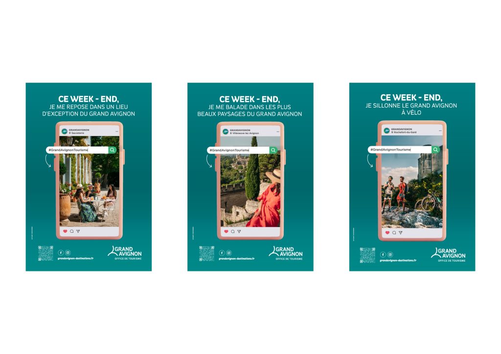 Campagne de publicité — Grand Avignon Tourisme