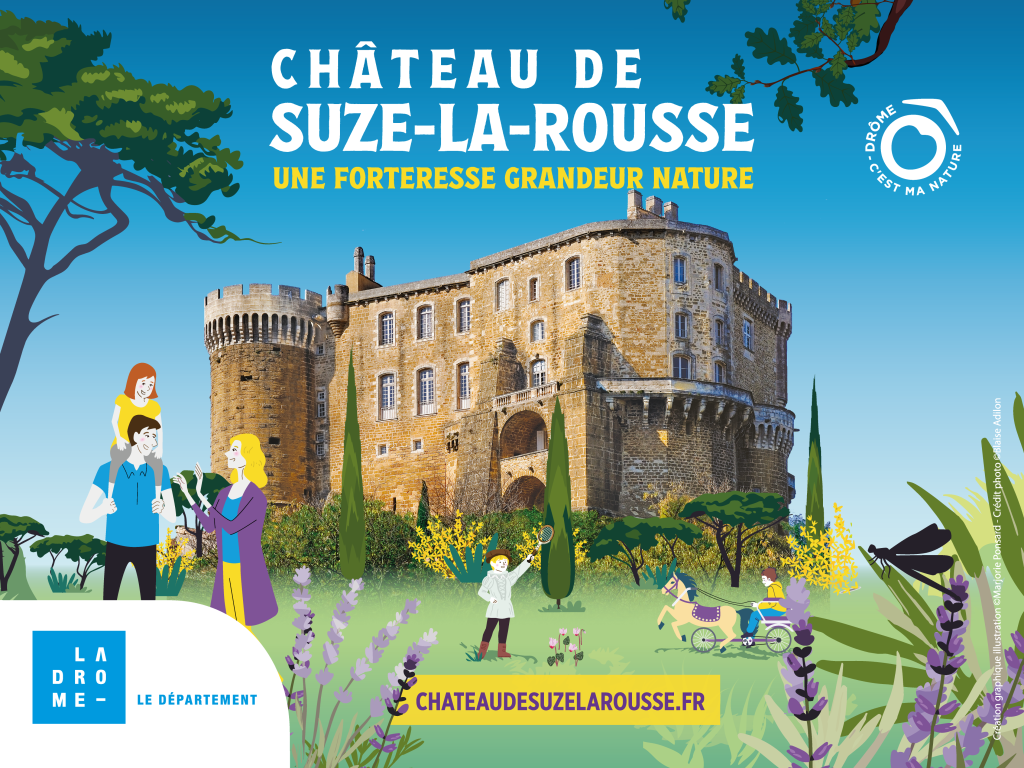 Les châteaux de la Drôme – Suze-la-Rousse
