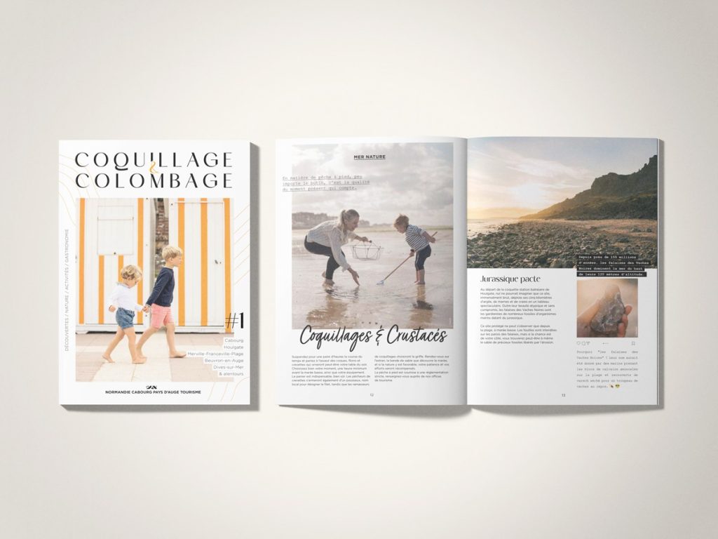 Magazine touristique — Coquillage & Colombage, Cabourg